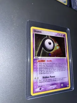 Unown (P) - P/28 - Unseen Forces - Holo. Rare. 2005. NM. Pokemon - Image 1
