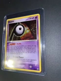 Unown (P) - P/28 - Unseen Forces - Holo. Rare. 2005. NM. Pokemon - Image 2