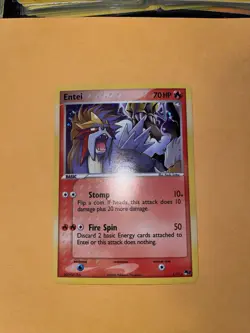 Entei - 001/017 - Pokemon POP Series 2 - Holo RARE. 2005. (LP - NM) - Image 1