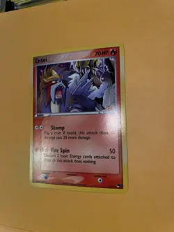 Entei - 001/017 - Pokemon POP Series 2 - Holo RARE. 2005. (LP - NM) - Image 2