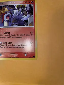 Entei - 001/017 - Pokemon POP Series 2 - Holo RARE. 2005. (LP - NM) - Image 3