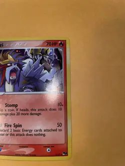 Entei - 001/017 - Pokemon POP Series 2 - Holo RARE. 2005. (LP - NM) - Image 4