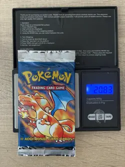 Pokemon 4th Print Base Set Charizard Booster Pack | WOTC | 1999-2000 UK - Image 1
