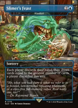 1x Slimer's Feast - Windfall - MTG Secret Lair - NM-Mint, English - Image 1