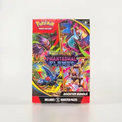 Pokemon MEGA Evolution PHANTASMAL FLAMES - 6 Booster Pack Bundle TCG Box - NEW - Image 1