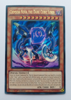 Yu-Gi-Oh! - Crimson Nova the Dark Cubic Lord - MVP1-EN039 - 1st Edition - Image 1