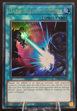 Dark Ruler No More MP22-EN262 Ultra Rare (1st Ed) - YuGiOh (NM) - Image 1