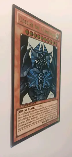 Obelisk the Tormentor - GLD4-EN030 - Gold Rare Limited Edition Yugioh NM! - Image 2