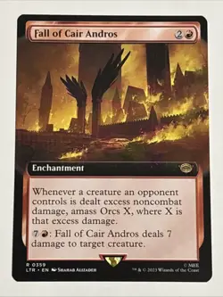 MTG Lord of the Rings Fall of Cair Andros Extended Art 0359 NM Rare - Image 1