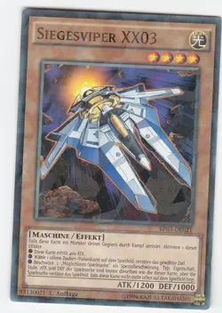 YU-GI-OH Siegesviper XX03 Shatterfoil BP03-DE021 - Image 1