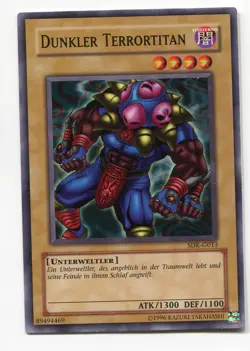 Yu-Gi-Oh! Dunkler Terrortitan Common SDK-G013 - Image 1
