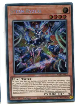 Yu-Gi-Oh! Stern Ryzeal Secret Rare ALIN-DE022 - Image 1