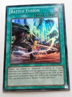 Battle Fusion - DRLG-EN017 - Super Rare 1st Edition - Yugioh - Image 1