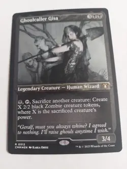 Ghoulcaller Gisa (Foil Etched) Commander Masters Foil - Image 1