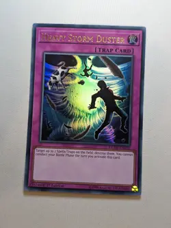 Yugioh 1st NM Heavy Storm Duster DUDE-EN050 Ultra Rare - Image 1