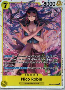 Nico Robin (055) EB03-055 One Piece Heroines Edition One Piece Foil NM/M - Image 1