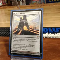 MTG Darksteel Forge from Darksteel release, RARE, Solid Condition - Image 2