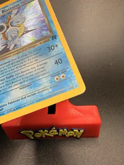 Dark Blastoise 2000 Pokemon Team Rocket Holo-Foil Rare #3/82 (MP) SWIRL See Pics - Image 3