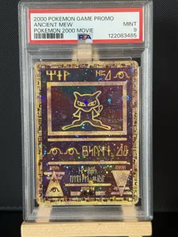 2000 Pokemon Game Promo Ancient Mew Psa 9 MINT FRESH GRADE Pokemon 2000 Movie - Image 2