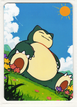 Pokemon Fanart SNORLAX Card by SPACED_OUT - Image 1