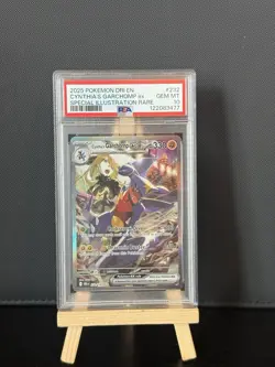 Pokemon TCG - Cynthia’s Garchomp ex 232/182 - Destined Rivals SIR - PSA10 - Image 1