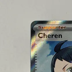 Pokemon TCG Cheren 258/217 Full Art Trainer Ascended Heroes Card - Image 3