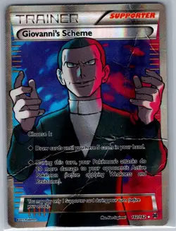 Giovanni's Scheme (Full Art) 162/162 XY - BREAKthrough - Pokemon Card - HP - Image 1
