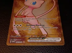 Mew ex 205/165 Metal Card NM Pokemon 151 Ultra Premium Collection Gold - Image 2