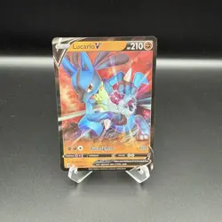 Pokemon TCG Lucario V Fusion Strike 146/264 Holo Ultra Rare - Image 1
