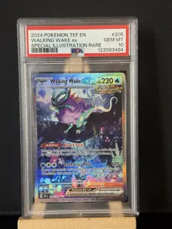 Pokemon - Walking Wake EX - 205/162 - Temporal Forces - PSA 10 - Gem Mint - Image 1
