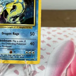 Gyarados 6/102 Holo Rare Base Set Pokemon Card #2 - Image 4