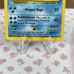 Gyarados 6/102 Holo Rare Base Set Pokemon Card #2 - Image 5