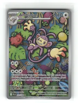 Ambipom 107/094 Phantasmal Flames Pokemon TCG - Image 1