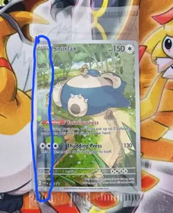Pokemon Sealed Snorlax *Pinched Layer Error* SVP 051 SV 151 ETB Promo - Image 1