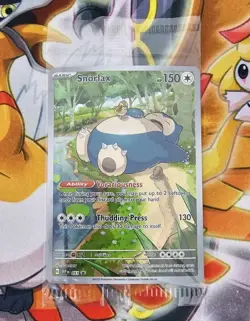 Pokemon Sealed Snorlax *Pinched Layer Error* SVP 051 SV 151 ETB Promo - Image 2
