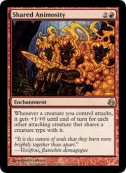 Shared Animosity - Morningtide #104/150 MTG Magic The Gathering - Image 1