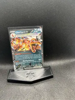 Pokemon Charizard EX Holo Double Rare Card Sv03: Obsidian Flames 125/197 - Image 1