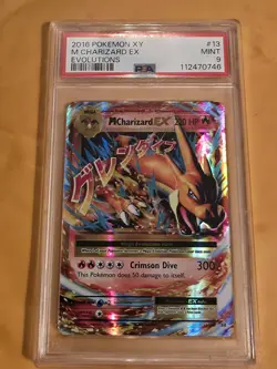 2016 Pokemon XY Charizard EX 13/108 Evolutions Holo - Image 1