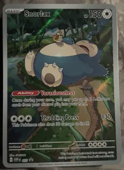 Snorlax 051 Sv: Scarlet & Violet Promo Basic Holo English Pokemon Card - Image 1