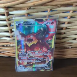 Pokemon TCG Volcanion XY XY185 Holo Promo Promo HP (damaged) - Image 1