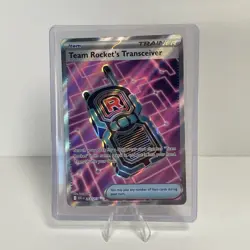 Pokemon TCG Team Rocket's Transceiver 263/217 Full Art Trainer Ascended Heroes - Image 1