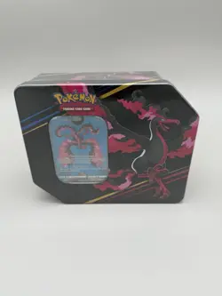 Pokemon TCG Crown Zenith Galarian Moltres Tin NEW FACTORY SEALED - Image 1