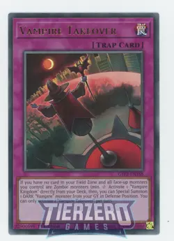 Yugioh Vampire Takeover GFP2-EN168 Ultra Rare 1st Edition Near Mint - Image 1