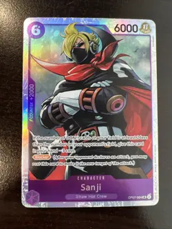 Sanji - OP07-064 - SR - Foil One Piece Card Game - Image 1