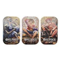 One Piece Artset 3x Mini-Tin Pack Set TS-02 Vol.2 TS02 2 Booster OP13 OP-13 TCG - Image 1