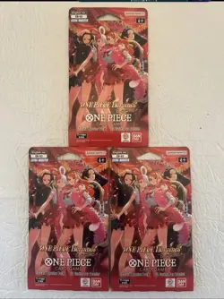 3 Lot One Piece Heroines Sealed EB-03 Sleeved Booster Packs English Version - Image 1