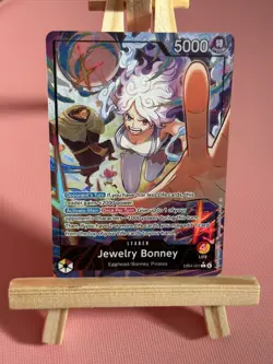 One Piece TCG EB04-001 Jewelry Bonney Alt Art Leader English OP15 - Image 1