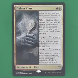 MTG - Fighter Class AFR #222/281 Rare - Regular Near Mint - Image 1