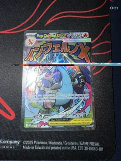 Pokemon TCG Mega Charizard X Ex 023 Me: Mega Evolution Promo Holo Promo 360HP - Image 1
