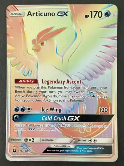 Articuno GX (Secret Rare) 171/168 Sm-Celestial Storm Holo - Image 1